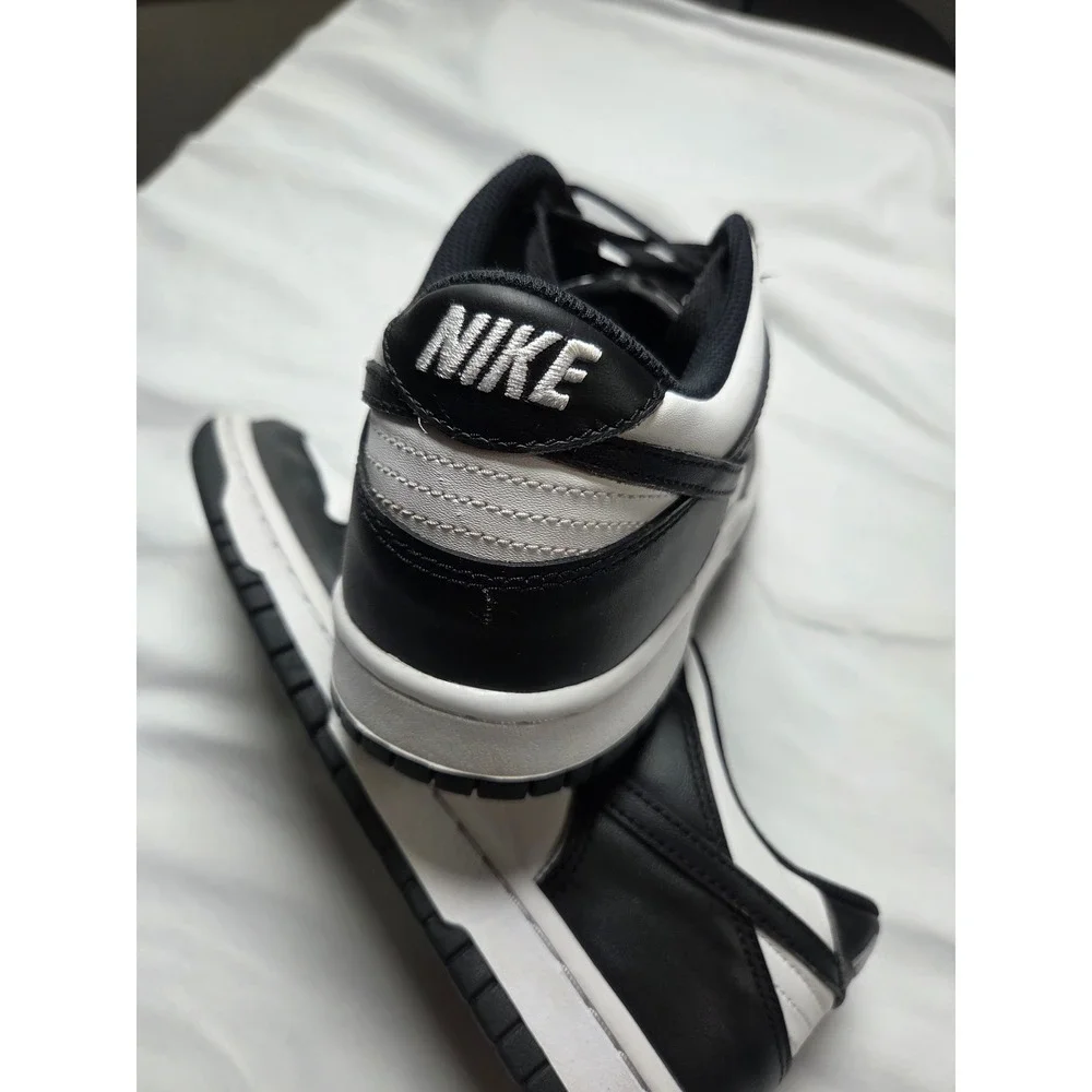 Nike Dunk Low Panda Black White Youth 5.5Y Womens 7 Mens 5.5 CW1590-100